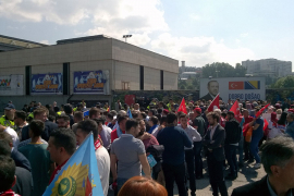 U Sarajevo stigli autobusi sa Erdoanovim pristalicama