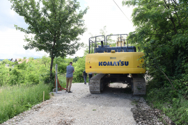 Počela sanacija klizišta u Debeljacima