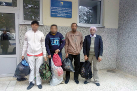 Migranti na sarajevskim ulicama i željezničkoj stanici