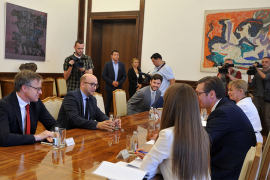 Vučić i Saracin: Njemačka spremna da pruži pomoć Srbiji