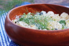 Salata od krompira i feta sira