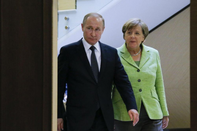 Sastanak Merkelove i Putina 18. maja