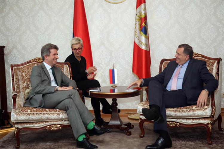 Dodik sa Fergusonom: Srpska posvećena miru i stabilnosti