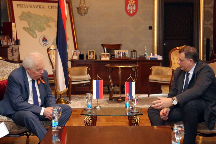 Dodik: Srpska ponosna na dobre odnose sa Rusijom