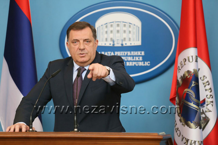 Dodik: Mene može da se riješi jedino narod
