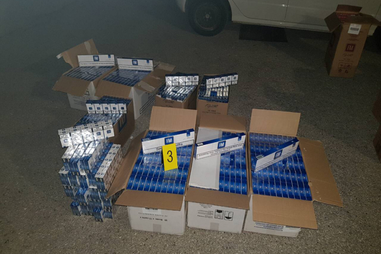 Zaplijenjene cigarete vrijedne oko 18.000 KM