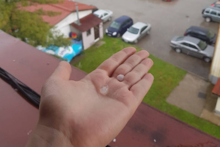 Snažan led, pa sunce u Banjaluci