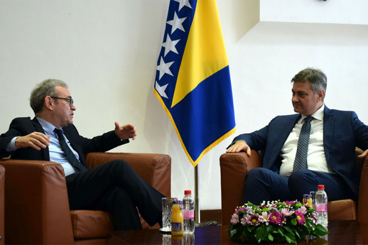 Zvizdić i Sorijano: Prioritet evropske i NATO integracije