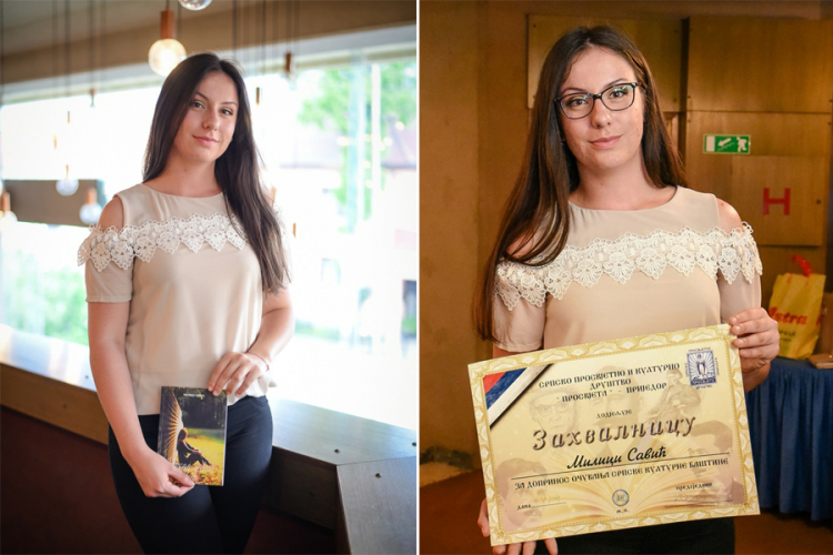 Maturantkinja Milica Savić objavila četvrtu knjigu: Priče iz života baštini među korice