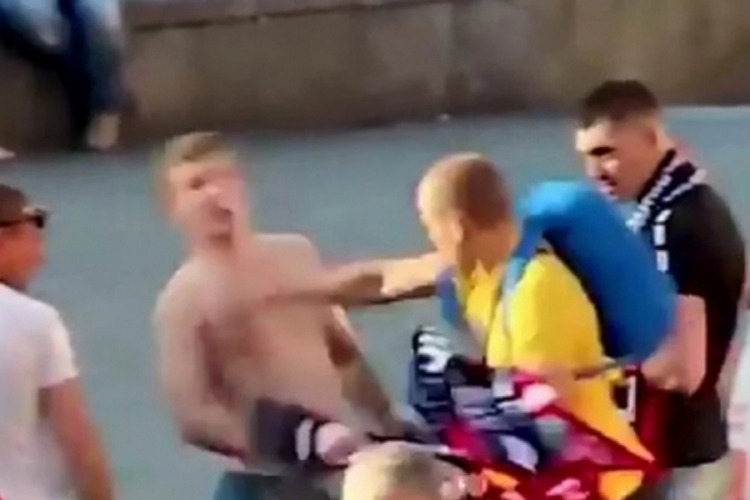Ukrajinski Huligan provocirao, pa zaradio nokaut