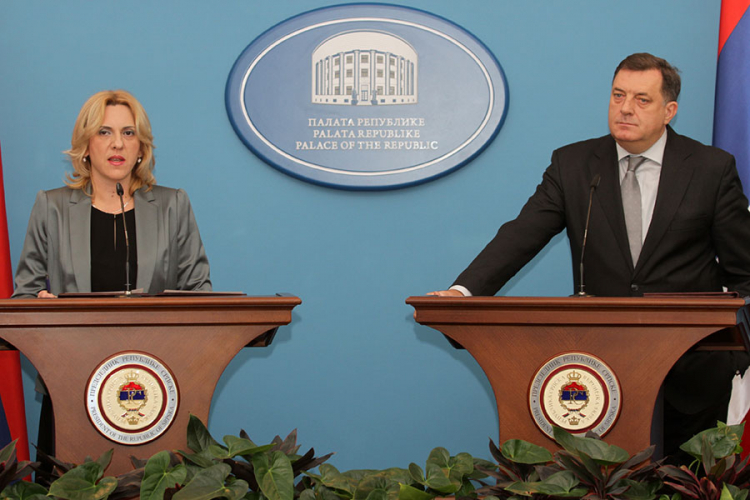 Dodik i Cvijanovićeva kandidati za Predsjedništvo BiH i predsjednika RS?