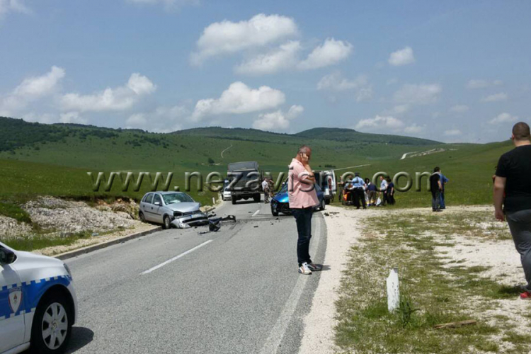 Sudar na Manjači, u toku uviđaj