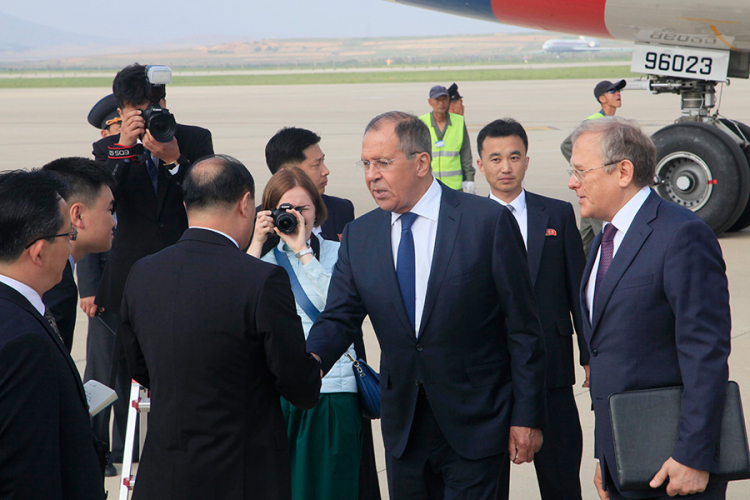 Lavrov doputovao u Pjongjang