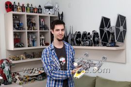 Banjalučanin Lego kockicama sagradio lični svijet "Ratova zvijezda"