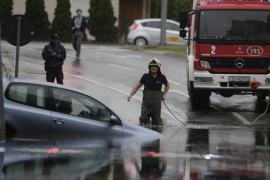 Nevrijeme u Koprivnici, bujice nosile golfa, vatrogasci spasavali ...