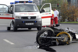 Povrijeđen motociklista na putu Gradiška-Banjaluka