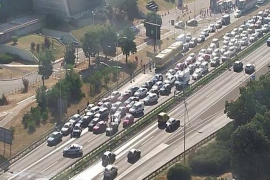 Tuča i krađa tokom blokade puta u Beogradu