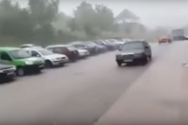 Cazinom protutnjalo jako nevrijeme