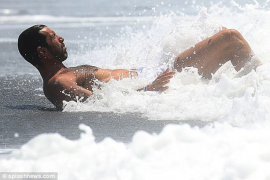 Điđi Bufon mamio poglede na plaži