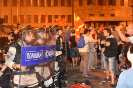 Održan još jedan protest ispred Sobranja