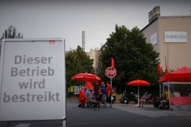 Blokiran ulaz u fabriku: Njemački radnici štrajkuju protiv vlasnika ...