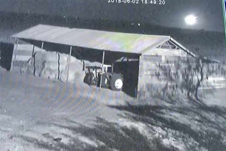 Pao meteor otkriven nekoliko sati prije