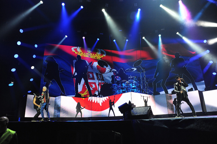 Spektakl "Scorpions"-a u Štark areni