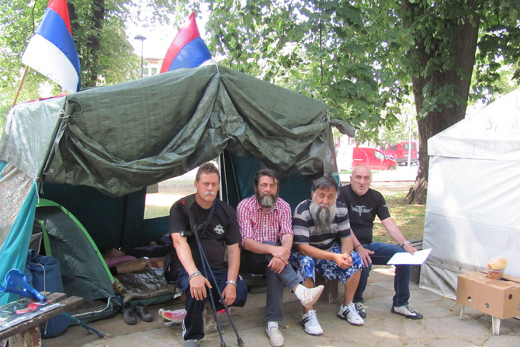 Ratni vojni invalidi napadnuti u banjalučkom parku