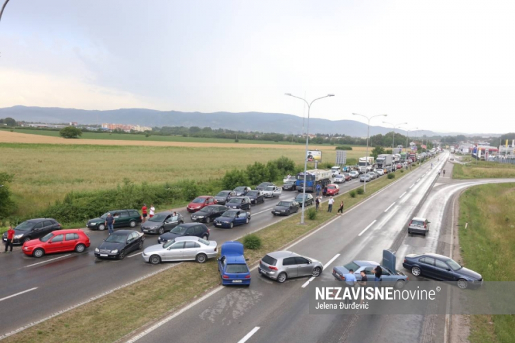 Završen protest: Vozači ne odustaju od zahtjeva za nižom cijenom goriva