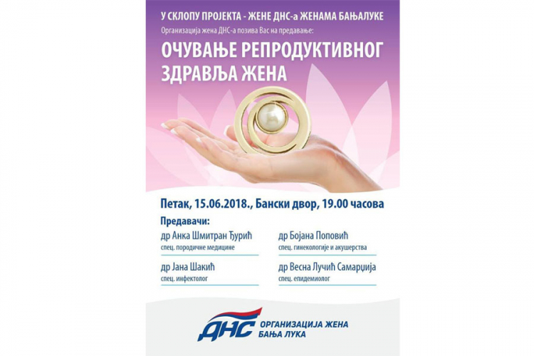 Predavanje na temu Očuvanja reproduktivnog zdravlja žena