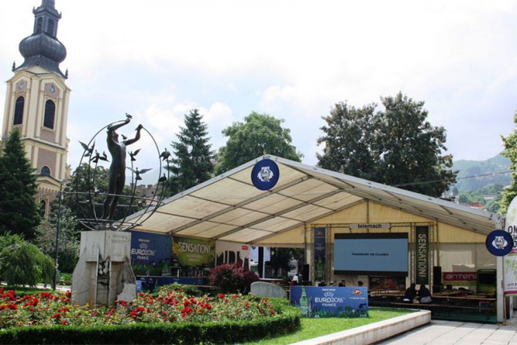 U Sarajevu otvorena navijačka zona "Zmajevo gnijezdo 2018"