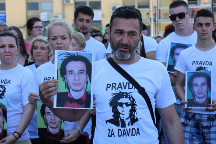 "Pravda za Davida" 86. dan na Trgu Krajine