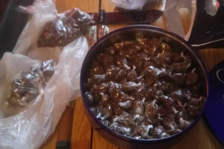 Uhapšen zbog 600 grama marihuane