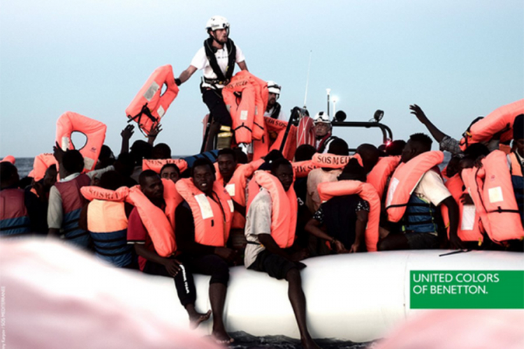 "Benetton" koristio sliku migranata u reklami