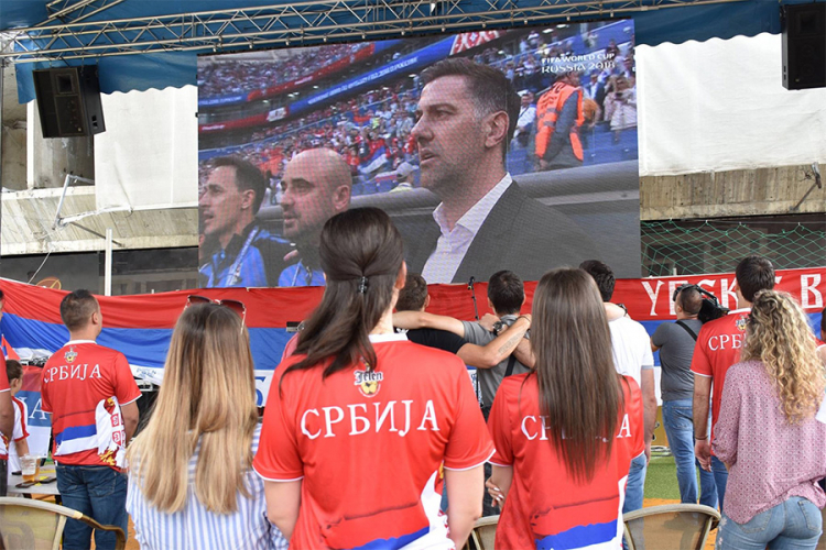 “Orlovo gnijezdo” spremno za utakmicu Srbija - Švajcarska
