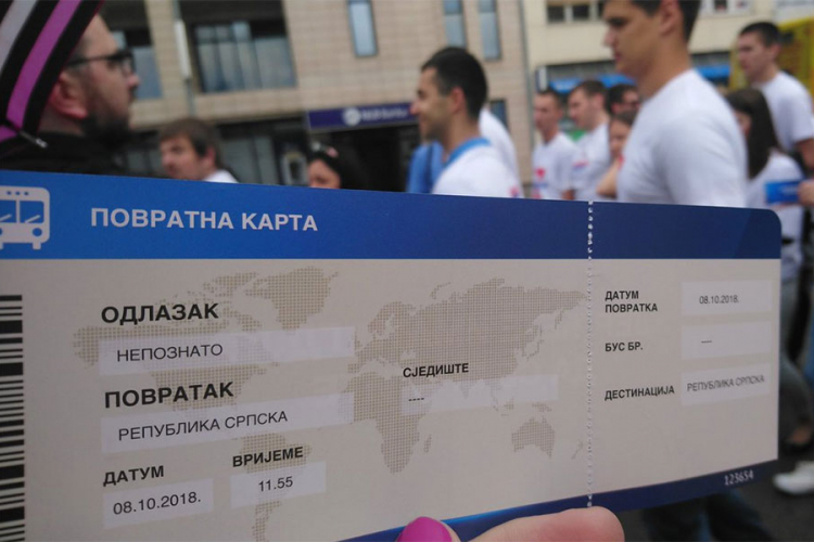 "Povratne karte" onima koji čekaju red da odu iz BiH