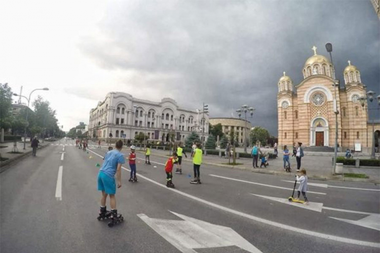 Centar Banjaluke i ovaj vikend samo za pješake