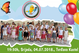"Vrapčići" 4. jula na Kastelu