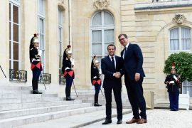Makron i Vučić započeli razgovore