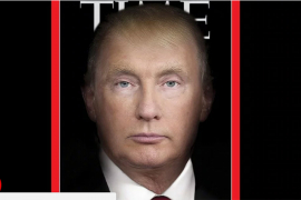 Magazin "Time" na naslovnici spojio Putinovo i Trampovo lice