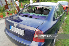 Nevrijeme oštetilo kuće, auta, a bilo i povreda