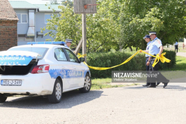 Jake policijske snage u Gradišci, uviđaj na mjestu ubistva pri kraju