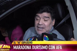 Maradona u stanju u kojem ga je teško i gledati