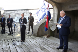 Izraelski predsjednik u Jasenovcu: Moralna obaveza Hrvatske da se ...