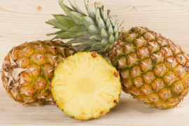 Ananas "briše" bore