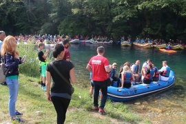 Regata krenula niz Unu
