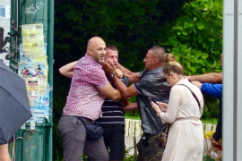 Bivši borci fizički napali fotoreportere