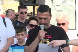 Skup "Pravda za Davida" na trgu 124. dan