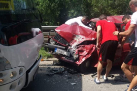 Fudbaleri Jedinstva imali saobraćajku, pomagali povrijeđenima u golfu