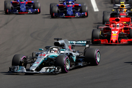 Hamilton slavio na Hungaroringu